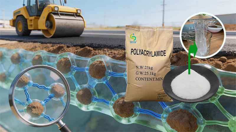 Fra spildevandsbehandling til gr&oslash;nt vejbygning: Den industrielle revolution af polyacrylamid i vejbygning
